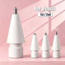 Replacement Metal Nib Tips For Apple Pencil, Wear-Resistant Stylus Accessories - Multicolor - View 1