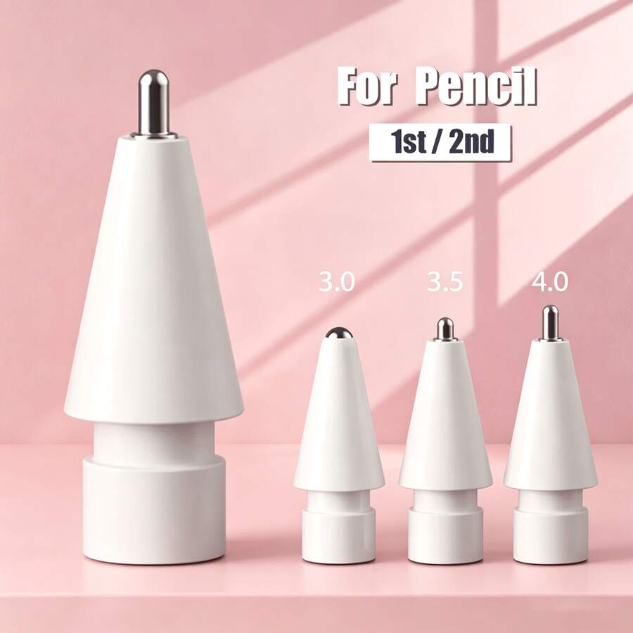 Replacement Metal Nib Tips For Apple Pencil, Wear-Resistant Stylus Accessories - Multicolor - View 1
