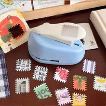 1pc Stamp Embosser, Stamp Puncher, Creative Handmade Embosser, Scrapbook Material Collection Tool - A - View 1