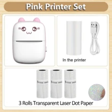 Mini Sticker Printer, Portable Pocket Thermal Printer With Paper Roll For Halloween Party Decor, Halloween Gifts, Study Notes, Photo Printing, Memos, Diaries, Travel Lists, Wireless Inkless Compatible With Android & IOS - Multicolor - View 15