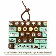 Mini Keyboard Clicker Fingertip Toy Keychain, 26-Key Multi-Button Stress Relief Toy, Portable Desktop Gadget And Bag Charm, Suitable For Office, Travel, Birthday And Christmas Gifts - Multicolor - View 15