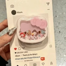 SANRIO 1pc HelloKitty Air Cushion Support Stand - Cute Cartoon Design, Adhesive Style, Lazy Movie Watching Essential, Full Model Compatible! Internal Cute Additions Shaking Lively, Adding Fun, Creative Small Gift, Halloween Top Choice - Multicolor - View 5