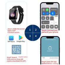LIGE Smart Earphone Watch Terbaru, Layar Besar Persegi Definisi Tinggi, Fungsi Earphone Terintegrasi, Mendukung Berbagai Mode Olahraga, Pengingat Alarm, dan Pemutaran Musik - View 10