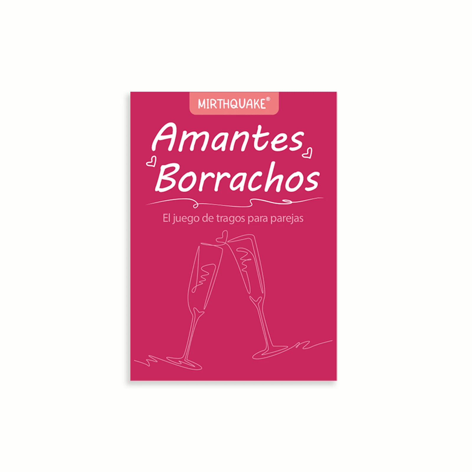 Spanish Amantes Borrachos Couple Party Game Deck, Fun Drinking Interactive Card Game, Great Gift For Christmas, Game Party, Amusing Group Entertainment For Adult Couples And Friends - Multicolor - View 1