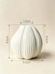 1pc Reed Diffuser Bottle Resin Black White Striped Vase Nordic Style For Bedroom Living Room Tabletop Shelf Decor Fragrance Container Home Decor - Vertical Texture - View 11