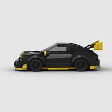MIKEMENG White/Black/Yellow MOC Supercar Racing Classic Building Block Car Model Toy Set, Educational Creative Toy For Children, DIY Assembleable Car Model Kit For Adults, City Tech Champion Cup Series, Suitable As Birthday, Halloween, Christmas Gift For Boyfriend, Husband, Kids, And Home Collection & Decoration - Model - View 6