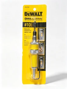 DEWALT DW2700 DW2701 DW2702 2‑In‑1 Flip Drive Complete Unit, 6mm 8mm 10mm Wood Drill Bit Driver Set, Quick‑Change Countersink Drill Screw Driving Power Tool Accessory - A - View 9