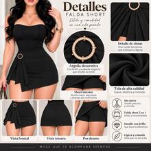 Women Skirts - Black - View 4