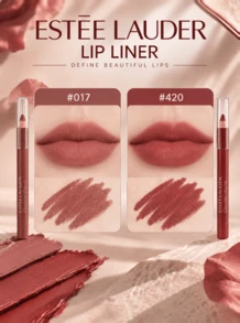 Estée Lauder Lip Liner, #017, Defines Lip Shape, Easy To Apply, Smudge-Proof, Long-Lasting And Refined - Lip Liner-017 - View 4