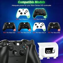 Xb Ox Series X/S Digital Battery Pack For Controller - 1200mAh, 40-Hour Battery Life, LED Display Showing Precise 1% Battery Level. Not Compatible With Xbox One Controllers. - View 7