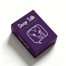 Deep Talk Conversation Starter Card Game, No Filters Just Depth Interactive Question Deck, Wonderful Gift For Christmas, Game Party, Meaningful Social Entertainment For Couples And Adult Friend Gatherings - Multicolor - View 3