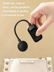 VOLACI 3-Level Color Temperature Mini Portable Clip-On Reading Light, 3LED Light Source Small Bookshelf Lamp, Adjustable Brightness Eye-Protection Desk Lamp, Suitable For Dorm Bedside, Living Room, Wardrobe, No Battery Included - Book Clip Light - View 1