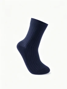 3/6 Pairs Men's Thin Comfortable Casual Mid-Calf Socks, Elastic Breathable Fabric For Spring/Summer, Suitable For Running, Workout - Multicolor - View 6