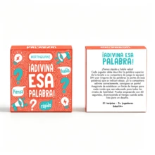 ¡Adivina Esa Palabra! Spanish Word Guessing Party Card Game, Fast‑Paced Interactive Quiz Deck, Wonderful Gift For Christmas, Game Party, Fun Social Entertainment For Adult Friend Gathering & Holiday Night Activities - Multicolor - View 6