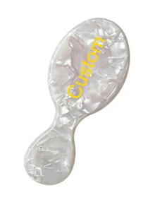 Lược khắc tên cá nhân hóa, lược tóc mini bỏ túi, quà tặng phù dâu, bàn chải tóc tùy chỉnh cho ví cầm tay - Nhiều màu - Xem 19
