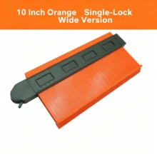 DEWALT Upgrade Self‑Lock Contour Gauge Duplicator, Precise Irregular & Arc Profile Copy Ruler, Lock‑In Shape Measuring Template Tool For Carpenter, Tile Laying, Home Decoration DIY Projects - A - View 7