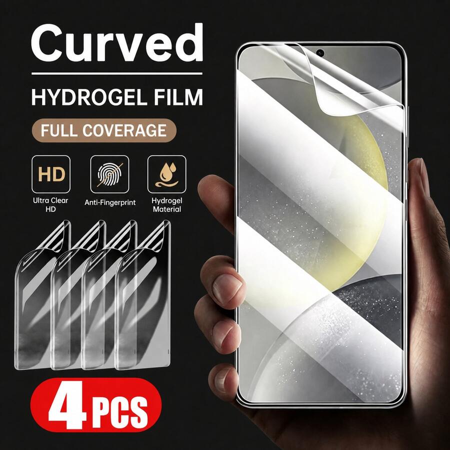 4片裝隱私螢幕保護貼,支援指紋解鎖,相容於 S26/S25/S24/S23/S22 Ultra Plus,零視覺失真超薄防刮保護膜,適合日常戶外辦公通勤使用 - 無色 - 查看 1