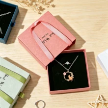 6pcs Mini Portable Handheld Pull-Out Jewelry Boxes For Rings, Earrings, Necklaces Storage And Display, Elegant Birthday Anniversary Gift Packaging - Same Style, Multiple Colors - View 3