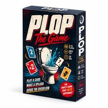 PLOP Is A Fast-Paced Party Card Game Perfect For Playing With Family And Friends. The Game Combines Strategic Risk, Timing, And Color Matching, And Includes Toilet Cards, Skip Flip Cards, And Wild Action Cards. It Features 52 High-Definition, Full-Color Cards, Upgraded With Thicker 300g Coated Paper And A Matte Finish, In A Standard 9*6.5CM Size Packaging Box. - Black - View 6