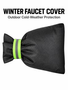 1pc Outdoor Faucet Anti-Freeze Cover, Anti-Icing Insulation Sleeve, Dust-Proof - Multiple Styles - View 2