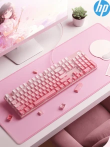 HP GK400F Wired Mechanical Keyboard, 104 Full-Size Keys, Gaming & Office, Gradient Side-Printed, Compatible With Laptop & Desktop - View 6