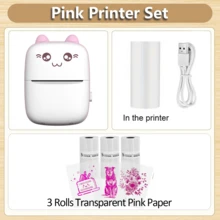 Mini Sticker Printer, Portable Pocket Thermal Printer With Paper Roll For Halloween Party Decor, Halloween Gifts, Study Notes, Photo Printing, Memos, Diaries, Travel Lists, Wireless Inkless Compatible With Android & IOS - Multicolor - View 44