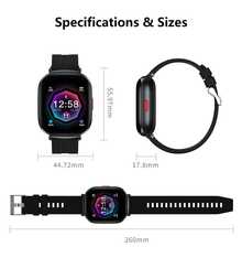 LIGE Smart Earphone Watch Terbaru, Layar Besar Persegi Definisi Tinggi, Fungsi Earphone Terintegrasi, Mendukung Berbagai Mode Olahraga, Pengingat Alarm, dan Pemutaran Musik - View 9