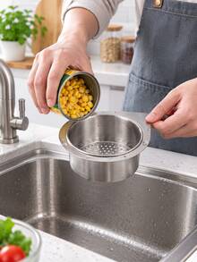 2pcs Swan Shaped Sink Strainer Basket, Stainless Steel Sink Filter Strainer - View 6