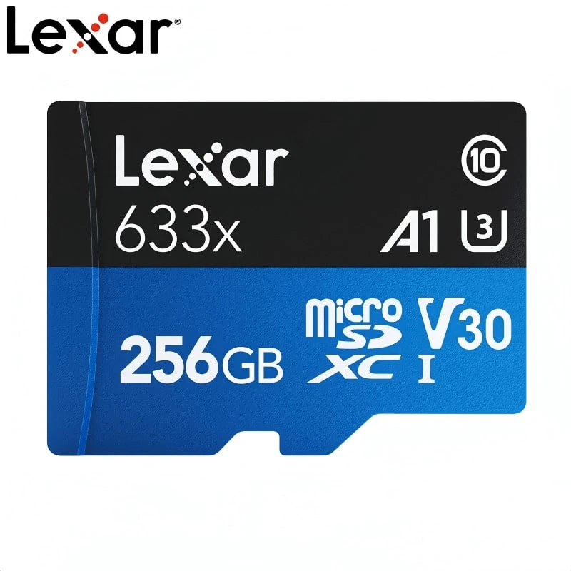 Lexar 633x Micro SD Card 32GB 64GB 128GB 256GB 512GB U3 V30 A1 Max ...