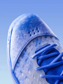 Nike Zoom Kobe 3 Basketball Shoes Retro Non-Slip Durable Supportive Mesh Cushioning Comfortable Versatile Men's Blue And White - White and Blue - View 9