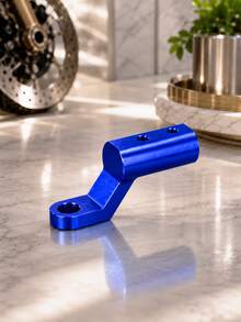 Motorcycle Rearview Mirror Extension Bracket, 1 Piece, Universal CNC Aluminum Alloy Rearview Mirror Mounting Extension Adapter, 6mm/8mm/10mm, Anodized Accessory Bracket, Suitable For Spotlights, GPS, Action Cameras, Scooters, ATVs, Electric Bicycles, And Motorcycle Accessories. - A - View 15