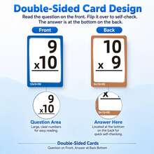 Math Board With 200 Math Cards, Double-Sided Silicone Tape Board, Teaching Aids For Addition, Subtraction, Multiplication, And Division, Suitable For Children Over 3 Years Old, Home Classroom Auxiliary Tools, Math Operation Set - Multicolor - View 7