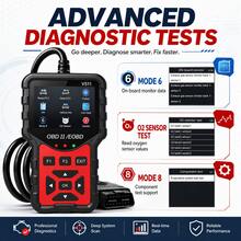 V511 Professional OBD2 Scanner, Car Diagnostic Code Reader With Full OBDII Modes, 40,000+ DTC Library, Live Data Graphing, Battery Cranking Test, SMOG Check And I/M Readiness - V511 - View 3