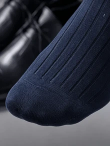 3/6 Pairs Men's Thin Comfortable Casual Mid-Calf Socks, Elastic Breathable Fabric For Spring/Summer, Suitable For Running, Workout - Multicolor - View 5