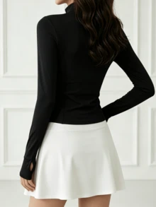Women Sports Jackets - Black - View 8