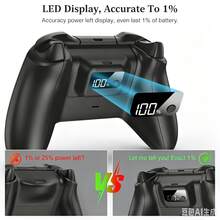 Xb Ox Series X/S Controller Charging Battery Pack, With LED Digital Display Showing Precise 1% Battery Level, Capable Of Continuous Gaming For 40 Hours, Fast Charging In 3-4 Hours. Essential For Gamers. Not Applicable To Xb Ox One Series Controllers. - View 4