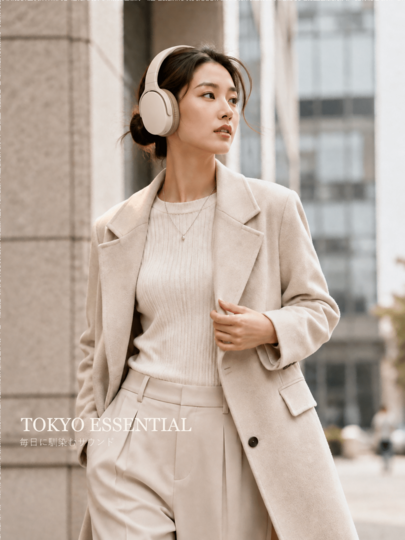 P2961 TOKYO ESSENTIAL Wireless Bluetooth Over-Ear Headphones With Microphone, Foldable Lightweight Stereo Headphones, HiFi Deep Bass, Comfortable Ear Pads, Long Battery Life Portable Headphones, Suitable For Women And Girls Daily Commute, Travel And Office
