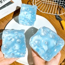 1 buah Mainan Kubus Keju Madu Lembut Besar yang Bisa Dikunyah, Mainan Pereda Stres Keju Mochi Super Lembut, Hadiah Dekompresi Sensorik yang Menyenangkan untuk Dewasa, Mainan Remas Lembut, Mainan Remas Renyah - MultiWarna - View 2