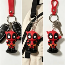 Mesuca Disney 1個卡通角色印花迷你托特包，拉鍊式手提包，便攜日常收納袋，適合動漫愛好者的休閒收納與節日禮物 - 彩色 - 查看 6