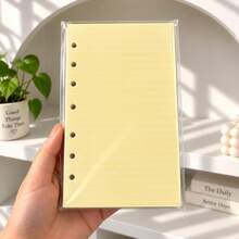 A6 Loose Leaf Notebook Papers, 40 Sheets Colourful Notebook Refill Papers, 6 Holes DIY Index Diary - Multicolor - View 12