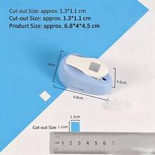 1pc Stamp Embosser, Stamp Puncher, Creative Handmade Embosser, Scrapbook Material Collection Tool - A - View 5
