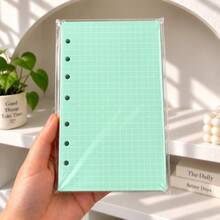A6 Loose Leaf Notebook Papers, 40 Sheets Colourful Notebook Refill Papers, 6 Holes DIY Index Diary - Multicolor - View 8