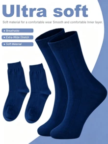 3/6 Pairs Men's Thin Comfortable Casual Mid-Calf Socks, Elastic Breathable Fabric For Spring/Summer, Suitable For Running, Workout - Multicolor - View 3