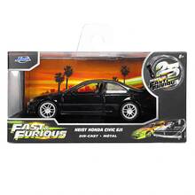 Simba Koleksi Mobil Model Die-Cast JadaToys Skala 1:32 Edisi Ulang Tahun ke-25 F&F,  Supra,  Skyline, Ford Mustang & Silvia, Koleksi Pajangan Meja - 1:32 - View 6