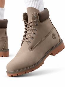 Timberland Men's Outdoor Sports Hiking Climbing Shoes, Grip Wear-Resistant Casual Shoes, Water-Repellent Warm Martin Boots - Grey - View 2