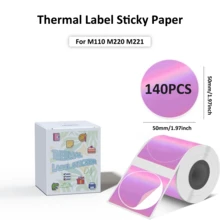 Thermal Self-Adhesive Label Paper For Halloween Packaging Seals, Smudge-Proof Stickers For Phomemo M110 M220 M200, E210 P50 PT-260 Printers, Treat Bags, Barcodes, Logos, Small Business & Home Tagging, Refill Tape Only - View 15