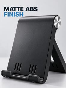 1/2pcs Foldable Portable Desktop Phone Stand, Premium ABS Material, Adjustable Angle, Compact Lightweight Pocket Size, Suitable For All Smartphones And Tablets, Stable Anti-Slip, Space-Saving - A - View 11