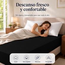 Beyoung Fitted Sheets - Black - View 2