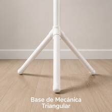 Free-Standing Coat Rack, Metal Clothes Rack, 3 Tiers - White - View 6