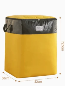 1 Tas Pindahan Ekstra Besar dengan Resleting. Sempurna untuk Pindahan, Perjalanan, dan Penyimpanan. Desain Persegi Panjang Kapasitas Besar Menghemat Ruang dan Dapat Menyimpan Pakaian, Perlengkapan Tidur, dan Barang-barang Rumah Tangga. Tahan Lama dan Mudah Dibawa. - MultiWarna - View 11